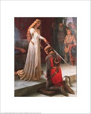 Accolade - Art Print by Edmund Blair Leighton | Movie Poster Prints from Posterazzi