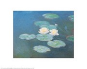 Nympheas Effet Du Soir - Art Print by Claude Monet | Movie Poster Prints from Posterazzi