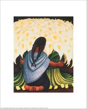 Flower Seller - Art Print by Diego Rivera | Movie Poster Prints from Posterazzi