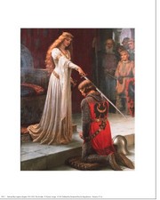 Accolade - Art Print by Edmund Blair Leighton | Movie Poster Prints from Posterazzi
