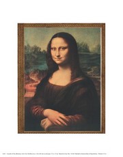 Mona Lisa - Art Print by Leonardo Da Vinci | Movie Poster Prints from Posterazzi