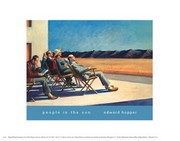 People In The Sun - Art Print by Edward Hopper | Movie Poster Prints from Posterazzi