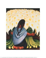 Flower Seller - Art Print by Diego Rivera | Movie Poster Prints from Posterazzi