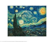 Starry Night - Art Print by Vincent Van Gogh | Movie Poster Prints from Posterazzi