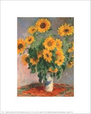 Sunflowers - Art Print by Claude Monet | Movie Poster Prints from Posterazzi