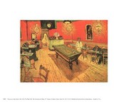 "The Night Cafe in the Place Lamartine in Arles, c.1888" - Art Print by Vincent Van Gogh | Movie Poster Prints from Posterazzi