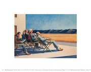People In The Sun - Art Print by Edward Hopper | Movie Poster Prints from Posterazzi