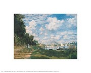 Le Bassin D'argenteuil - Art Print by Claude Monet | Movie Poster Prints from Posterazzi