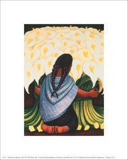 Flower Seller - Art Print by Diego Rivera | Movie Poster Prints from Posterazzi
