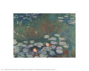 Water Lilies - Art Print by Claude Monet | Movie Poster Prints from Posterazzi