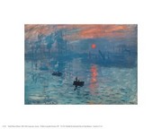 "Impression, Sunrise, c.1872 (blue)" - Art Print by Claude Monet | Movie Poster Prints from Posterazzi