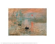 "Impression, Sunrise, c.1872 (green)" - Art Print by Claude Monet | Movie Poster Prints from Posterazzi