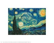 Starry Night - Art Print by Vincent Van Gogh | Movie Poster Prints from Posterazzi