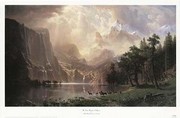 Sierra Nevada in California - Art Print by Albert Bierstadt | Movie Poster Prints from Posterazzi
