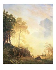 Mered River in Yosemite - Art Print by Albert Bierstadt | Movie Poster Prints from Posterazzi