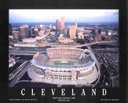 "Cleveland, Ohio - Browns Stadium" - Art Print by Mike Smith | Movie Poster Prints from Posterazzi