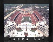 "Tampa Bay, Florida - Raymond James Stadi" - Art Print by Mike Smith | Movie Poster Prints from Posterazzi
