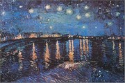 Starlight Over The Rhone - Art Print by Vincent Van Gogh | Movie Poster Prints from Posterazzi
