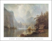 in the Mountains - Art Print by Albert Bierstadt | Movie Poster Prints from Posterazzi