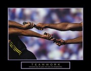 Teamwork - Passing The Baton - Art Print | Movie Poster Prints from Posterazzi