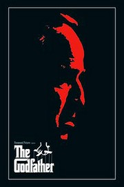 Godfather: Brando Red Profile - Art Print | Movie Poster Prints from Posterazzi