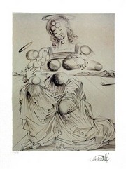 Disintegrating Mother and Child (Le) - Art Print by Salvador Dali | Movie Poster Prints from Posterazzi