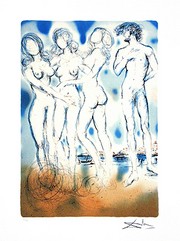 "Judgement of Paris, c.1971 (Limited Edition)" - Art Print by Salvador Dali | Movie Poster Prints from Posterazzi