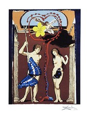 "The Lovers, Adam and Eve (Le)" - Art Print by Salvador Dali | Movie Poster Prints from Posterazzi