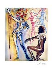 Ballet of Flowers (Le) - Art Print by Salvador Dali | Movie Poster Prints from Posterazzi