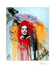 "Marilyn, Self Portrait, c.1972 (Le)" - Art Print by Salvador Dali | Movie Poster Prints from Posterazzi