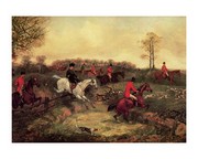 Breaking Cover - Art Print by Henry Thomas Alken | Movie Poster Prints from Posterazzi