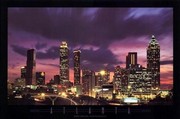"Atlanta, Georgia" - Art Print by Jerry Driendl | Movie Poster Prints from Posterazzi