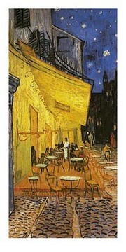 "The Cafe Terrace on the Place du Forum, Arles, at Night, c.1888" - Art Print by Vincent Van Gogh | Movie Poster Prints from Posterazzi