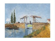 "Le Pont de Langlois, Arles" - Art Print by Vincent Van Gogh | Movie Poster Prints from Posterazzi