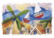 Bahamas - Art Print by Antonio Cangemi | Movie Poster Prints from Posterazzi