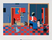 Early Carolina Morning - Art Print by Romare Bearden | Movie Poster Prints from Posterazzi
