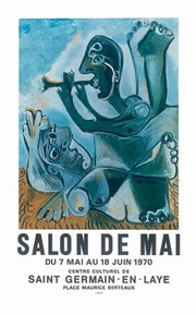 Salon De Mai - Art Print by Pablo Picasso | Movie Poster Prints from Posterazzi