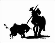 Bullfight-Stabbing the Bull - Art Print by Pablo Picasso | Movie Poster Prints from Posterazzi