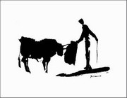 Bullfight II - Matador - Art Print by Pablo Picasso | Movie Poster Prints from Posterazzi