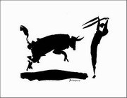 Bullfight III - Picador - Art Print by Pablo Picasso | Movie Poster Prints from Posterazzi
