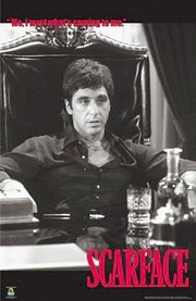 "Scarface, What's Coming To Me" - Art Print | Movie Poster Prints from Posterazzi