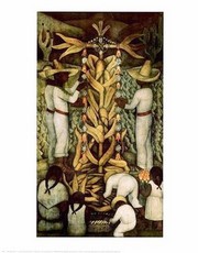 Corn Festival - Art Print by Diego Rivera | Movie Poster Prints from Posterazzi