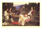 Saint Cecilia - Art Print by John William Waterhouse | Movie Poster Prints from Posterazzi