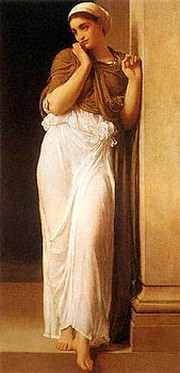 Nausicaa from James Joyce's Ulysses - Art Print by Frederic Leighton | Movie Poster Prints from Posterazzi