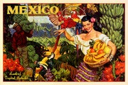 "Mexico, Land Of Tropical Splendor" - Art Print | Movie Poster Prints from Posterazzi