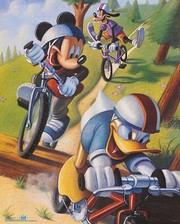Mickey & Friends: Biking - Art Print by Walt Disney | Movie Poster Prints from Posterazzi