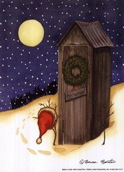 Santas Outhouse - Art Print by Becca Barton | Poster Prints from Posterazzi