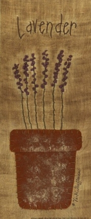 Stitched Lavender - Art Print by Vicki Huffman | Poster Prints from Posterazzi