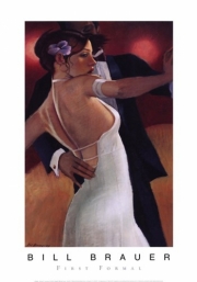 Bill Brauer First Formal 14.00 x 20.00 Poster Print
