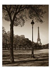 An Afternoon Stroll - Paris I - Art Print by Jeff Maihara | Movie Poster Prints from Posterazzi